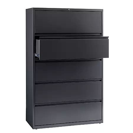 42 w 5-drawer steel lateral file cabinet|workpro 4 drawer file cabinet.